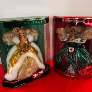 Holiday Barbie Vintage Bundle - NIB